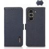 Originálne kožené knižkové Puzdro Huawei Nova 10 Pro KHAZNEH modrá farba