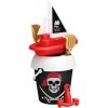 Kyblík sada s lodou Piráti 18cm