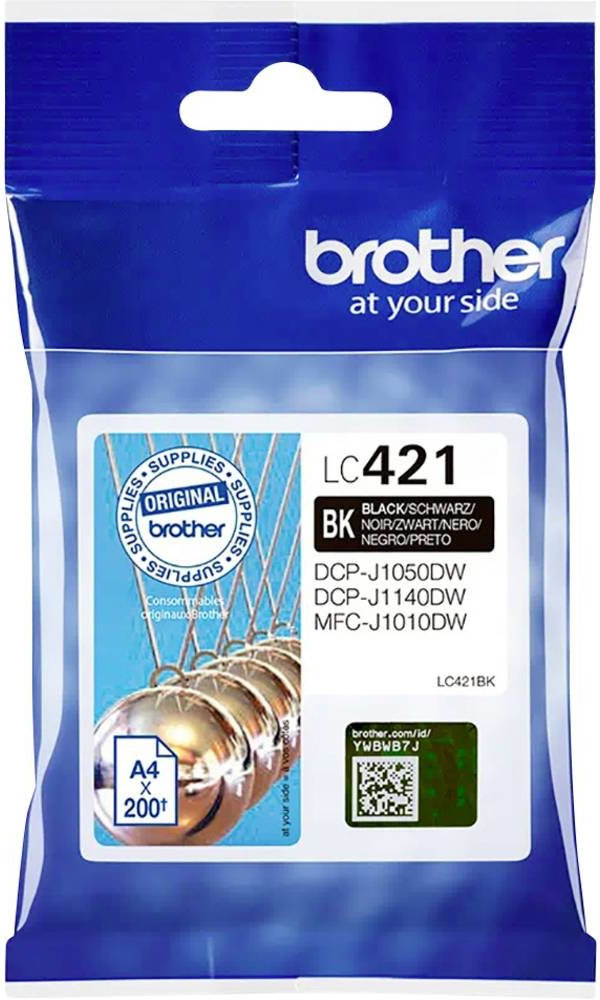 Brother LC-421BK - originálny