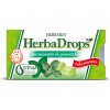Herbária HerbaDrops Bylinné pastilky bez cukru mäta pieporná a jablčník obyčajný (8 pastiliek)