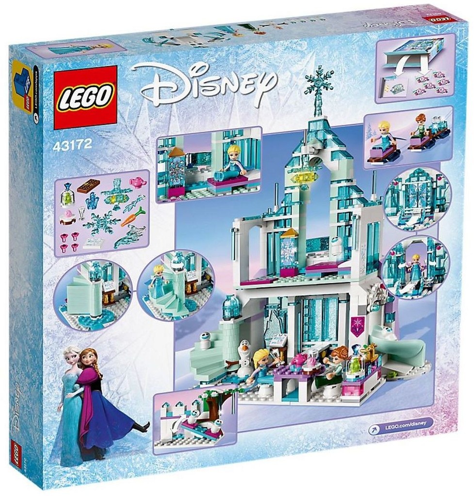 LEGO® Disney 43172 Elsa a jej čarovný ľadový palác od 102,1 € - Heureka.sk