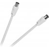 CABLETECH Koaxiálny kábel TV-VIDEO biely 3m HQ KPO2735F-3