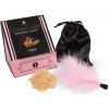 Secret Play Edible Powder & Feather Tickler Kit Aphrodisiac Chocolate