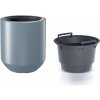 Prosperplast HEOS Kvetináč s vkladom 39cm svetlo sivý DPHEW400