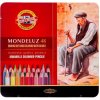 Koh-i-noor mondeluz umelecké akvarelové pastelové ceruzky 3726 48 ks v sade