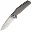 Kunwu Orion 2 Vanax Steel Blade, Gray Titanium Handle K701-4