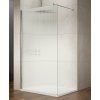 Gelco VARIO CHROME jednodielna sprchová zástena na inštaláciu k stene, sklo nordic, 1100 mm GX1511-05