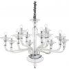 Ideal Lux Ideal Lux - Luster na reťazi DANIELI 12xE14/40W/230V pr. 94 cm číra ID213484 + záruka 3 roky zadarmo