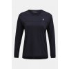 TRIČKO PEAK PERFORMANCE W TRAIL WOOL BLEND LS BLACK