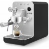 Pákový espresso kávovar Smeg čierny matný