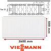 VIESSMANN Radiátor Typ 22 500/2600 (VIESSMANN Vitoset Typ 22 500/2600)