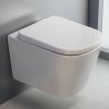 Kronenbach Cube wc misa závesné bez oplachovacieho kruhu biela KB15500CU