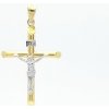 Šperk Holíč | Zlatý prívesok kríž, 1,30 g, 14k | ZPV249