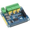 Waveshare Isolated RS485 CAN HAT (B) For Raspberry Pi, 2-Ch RS485 and 1-Ch CAN, Multi Protections