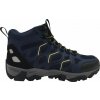 Pánska treková obuv Umbro, DOCKER MID tmavo modrá,Žltá 45