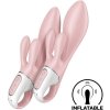 Satisfyer - air pump bunny 3 inflatable rabbit vibrator pink