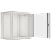 Lanberg Nástenný rack 19'' 12U 600X450mm sivý flat pack WF01-6412-10S