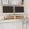 Stojan na monitor 100x24x13 cm masívna borovica-ForU-813919