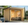 WEKA Luxusný drevený záhradný domček Amberley 1 (3,5x3,5m)