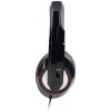 GEMBIRD sluchátka s mikrofonem MHS-U-001 Gaming, černá, USB MHS-U-001