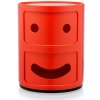 Stolík Componibili Smile, červený - Kartell