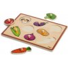 Školské vkladacie puzzle Zelenina, 8 dielikov