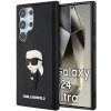 Karl Lagerfeld kryt pre Samsung S24 Ultra (3D RUBBER IKONIK NFT) black