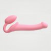 Dildo pripínacie Strap-on-me Bendable ružové S