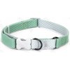 Obojok Nobleza s kostičkou Pastel L (š.2,5cm x d.50-70cm) Farba: Zelená