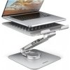 AXAGON STND-LR, hliníkový stojan pre notebooky 10„ - 17“ s nastaviteľnou výškou, uhlom a rotáciou o 360° 1023756