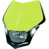 RTECH UNI predné maska vrátane svetlá V-FACE, RTECH (neon žlto-čierna)
