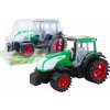 LeanToys Velký zemědělský traktor Zemědělský pohon Zelený