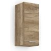 Drevona, skrinka horná REA ALFA UP 053-25, dub canyon (REA ALFA UP 053-25 skrinka horná s dvierkami 25 cm)