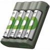Nabíjačka a náhradná batéria GP Eco E441 + 4x AA ReCyko 2100 (1604844110)