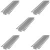 MasterLED Hliníková lišta 20mm do sadrokartónu s Čírym krytom, profil pre LED pásiky, 2m, 5ks, ML3006_0120_5