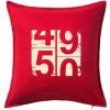Tachometer 50 - Vankúš 50x50 - 50x50 - Vrátane výplne ( Červená )