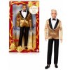 Mattel Barbie Vianočná bábika Ken blond 2025