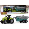 LEAN TOYS Zelený traktor postrekovač