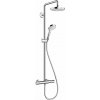 Hansgrohe Croma Select S - Showerpipe 180 2jet s termostatom, biela/chróm 27253400