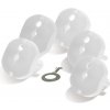 Solight sada 5x bezpečnostná zátka + kľúčik SL0540