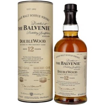 The Balvenie DoubleWood 12y 40% 0,7 l (tuba)