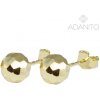 ADANITO BRN1269G zlaté náušnice pecky 7 mm 1.10 g