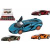 Auto Kinsmart Lamborghini Sián FKP 37 kov/plast 13cm 4 farby na spätné natiahnutie - mix variantov či farieb
