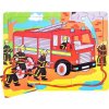 Bigjigs Toys puzzle hasiči 9 dílků