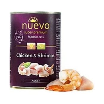 nuevo Cat CHICKEN SHRIMPS 400 g