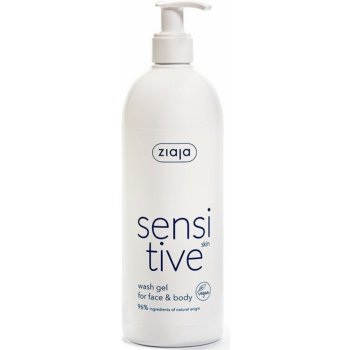 Ziaja Sensitive Skin krémový mycí gel pro citlivou pokožku 400 ml