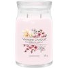 Yankee Candle Aromatická sviečka Signature sklo veľké Pink Cherry & Vanilla 567 g