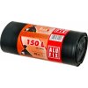Alufix Vrecia na odpadky LDPE 150 l 40 µm 10 ks čierne