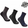 Ponožky Sensor 3-PACK TREKING EVO black/grey/blue 3/5