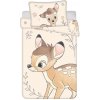 Jerry Fabrics obliečky do postieľky bambi beige 100 x 135 cm 40 x 60 cm
